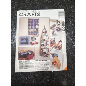 McCall's Crafts Sewing Pattern #6903, Uncut